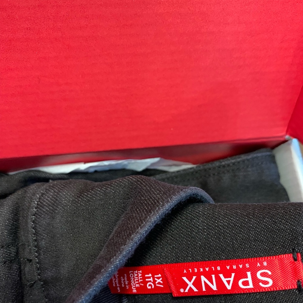 Brand new still in box black Spanx 1x tall jeans